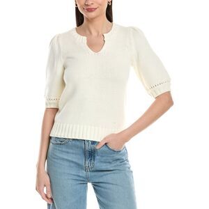 Michael Stars Womens  Rosanna Sweater, White
